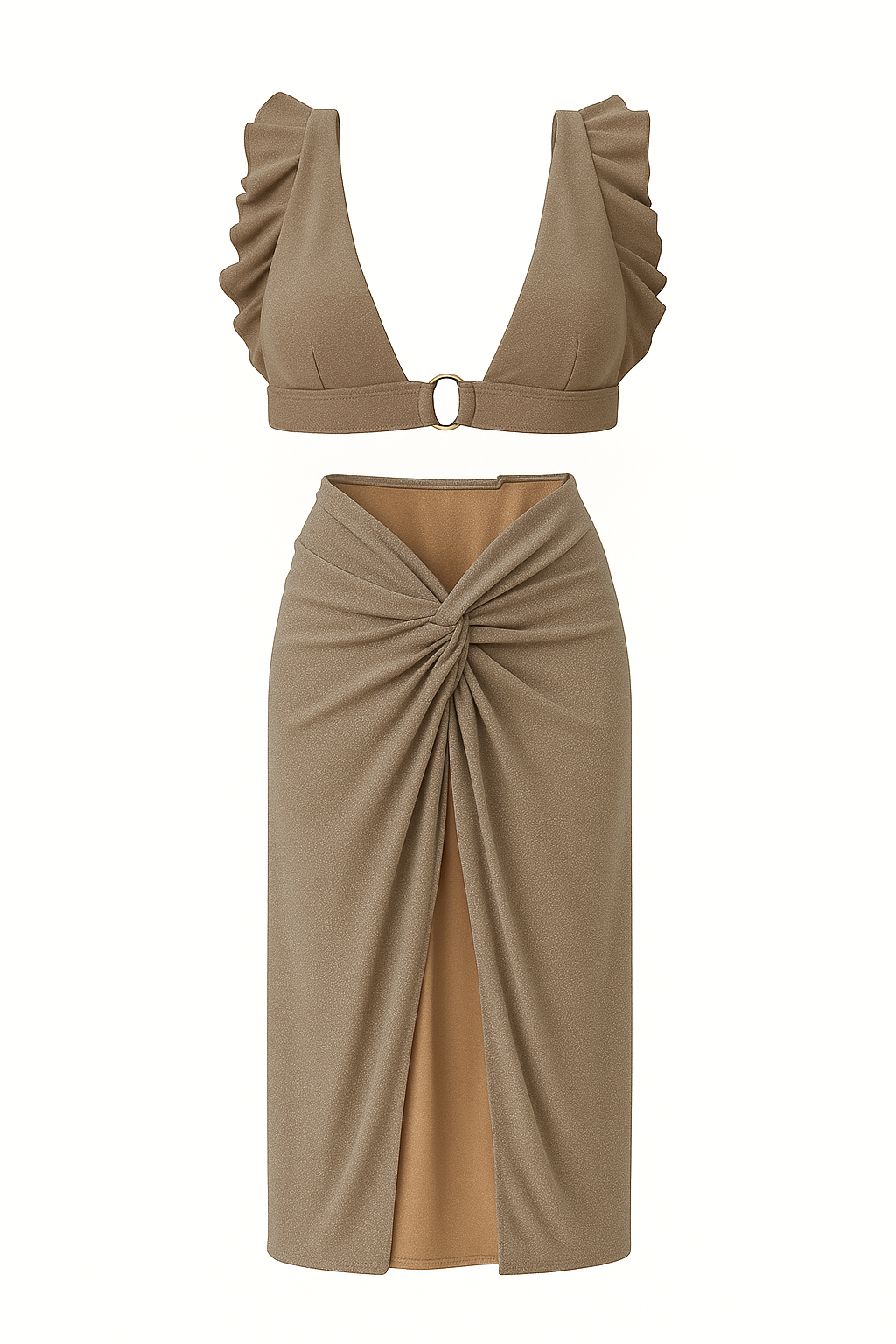 The Jumeirah Skirt - Lurex Shimmery | KARUNINA GOLD