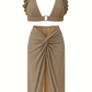 The Jumeirah Skirt - Lurex Shimmery | KARUNINA GOLD