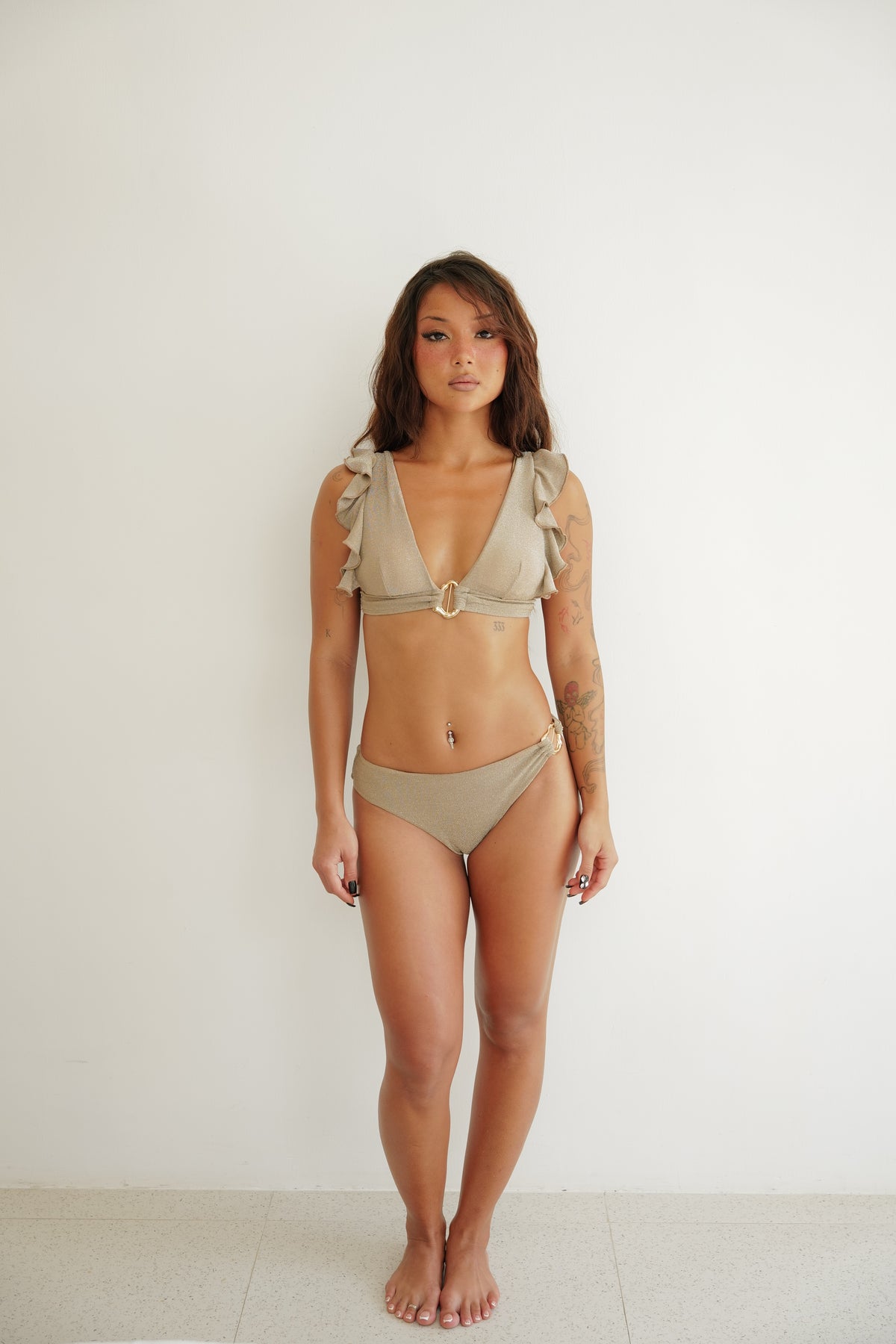 Top Jumeirah - Lurex scintillant | KARUNINA GOLD